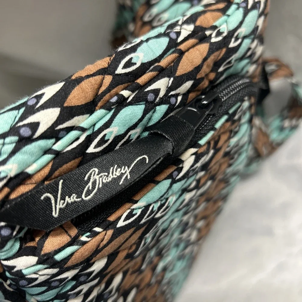Vera Bradley Women's Purse cross Body Hipster Sierra Stream Excellent Shape